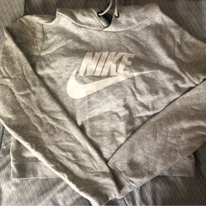Nike cropped hoodie